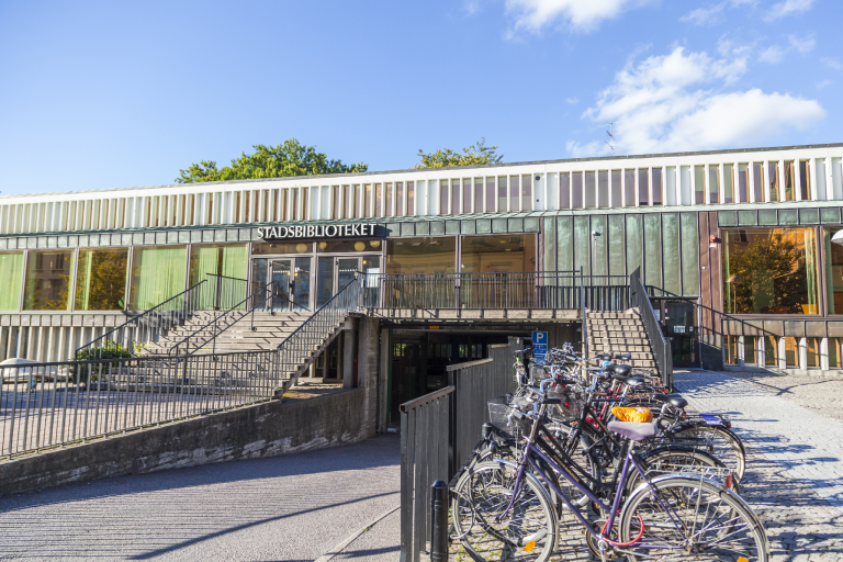 Stadsbibliotekets garage är öppet igen